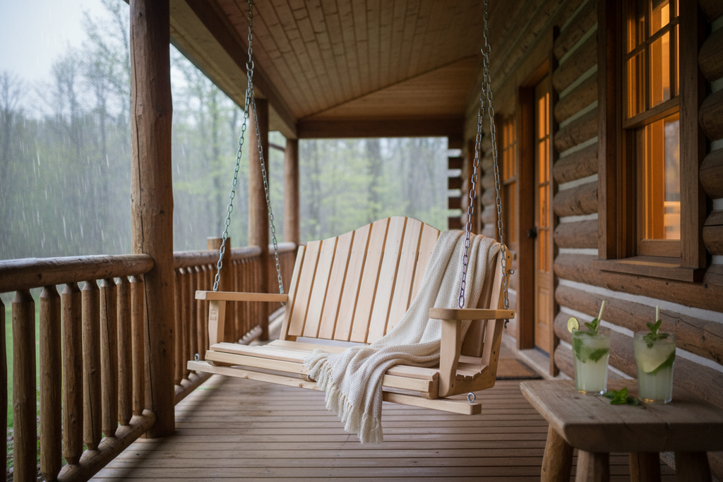 Banc à suspendre 2 places