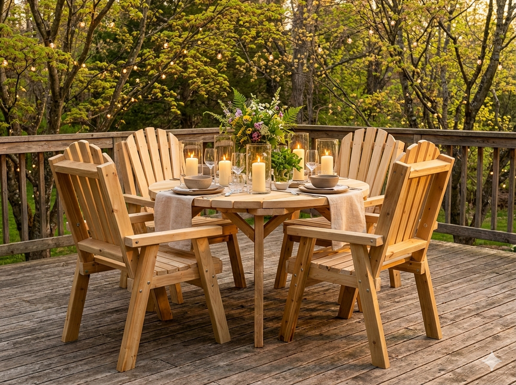 Table avec 4 chaises