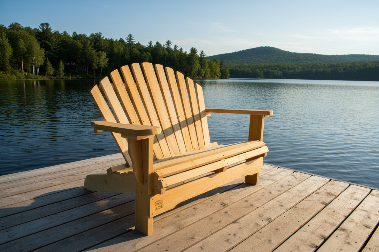 Banc Adirondack 2 places